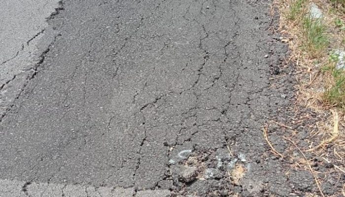 Proyek Jalan Satker PJN I Sulsel Rp 9,7 M di Selayar Diduga Asal Jadi.