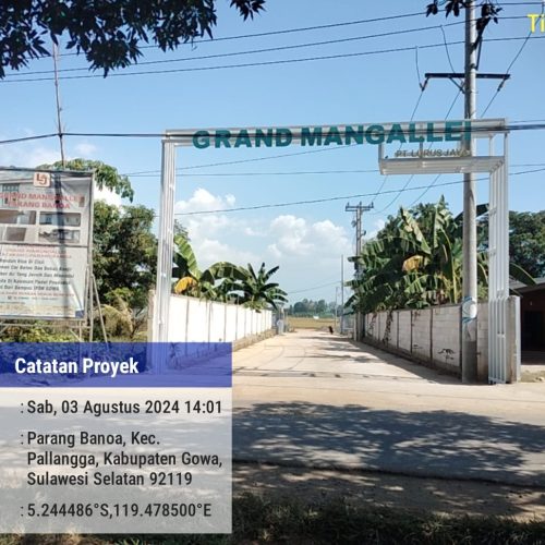 Perumahan di PARANG BANOA Indikasi Belum Lengkap Legalitas, Utinitas Dan Prasarana Umum.