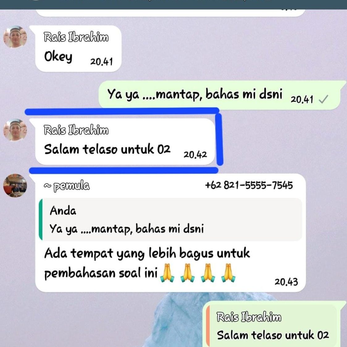 Pendukung AURAMA Diduga Provokasi Masyarakat Gowa dengan Ucapan Kasar Melalui Grup Whatsapp.