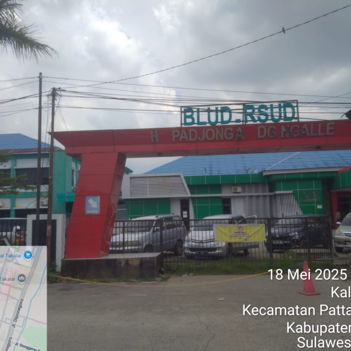Bahaya Mengintai! Plafon Hampir Runtuh, Tembok Berlumut di RSUD Takalar, DPP LPRI Tuntut Perbaikan Segera!