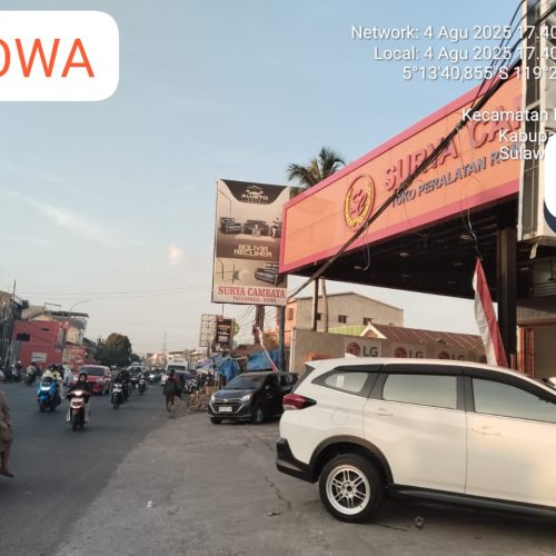 Poros Rakyat Indonesia Soroti Dugaan Pelanggaran Sempadan Jalan Surya Cambaya di Mangalli.