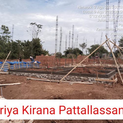 Poros Rakyat Indonesia Soroti Dugaan Permainan Mutu Pekerjaan Pondasi Perumahan Subsidi di Pattallassang, Gowa