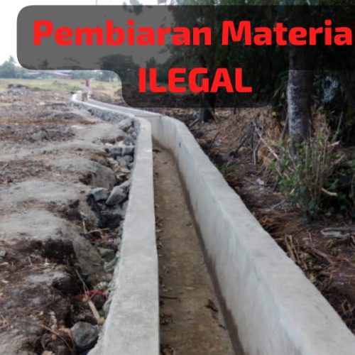 Proyek Irigasi Pammukkulu di Takalar: BBWSJ Pompengan Diduga ‘Main Mata’, Biarkan Material Ilegal Dipakai,