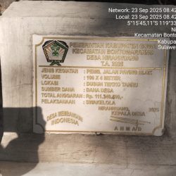 Proyek Paving Blok Nirannuang Disorot! Dana Desa Harus Berkualitas SNI, Jangan Sampai Cepat Rusak.