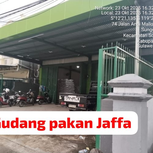 Gudang Pakan JAFFA di Jantung Kota Gowa Ilegal? LPRI: Jajah Tata Ruang, Bauhmu Menyengat! Segera Bongkar!