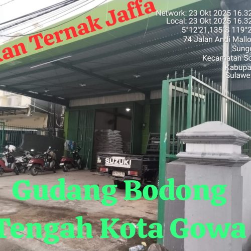 JAFFA Langgar UU Pakan?! LPRI: Gudang Bodong di Tengah Kota Gowa Bau Busuk, Langgar Izin Lingkungan, Terancam Pidana! Dinas Kemana?!