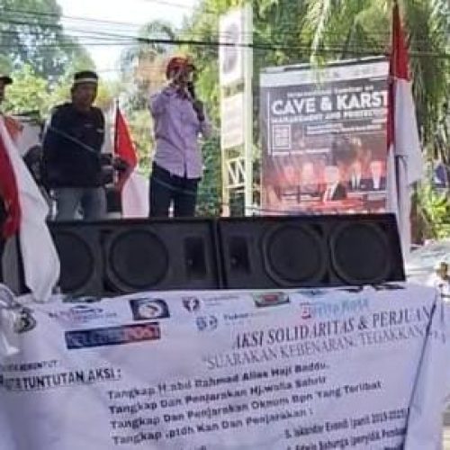 Ketua DPD Lembaga Poros Rakyat Indonesia A. Agung Sambut Kapolda Baru dengan Aksi Demo: Suara Kebenaran dan Penegakan Hukum Berintegritas