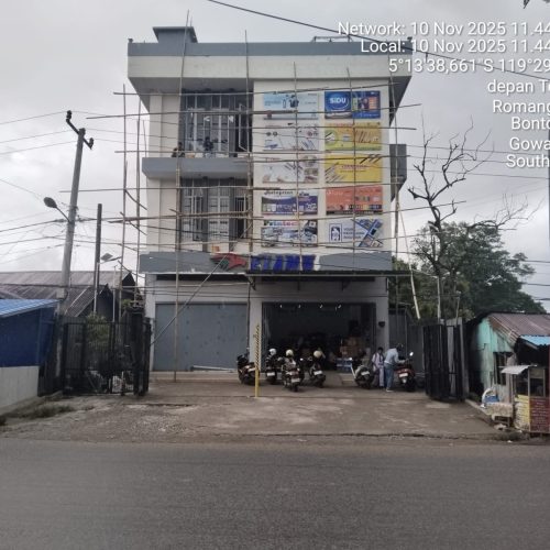 Gedung 3 Lantai di Romang Lompoa Disorot! Iklan Produk Bertebaran, Legalitas Diragukan, LPRI: Pemkab Gowa Jangan Tutup Mata!