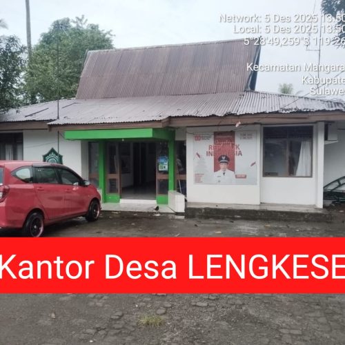 LPJ Desa Lengkese: Anggaran Tak Terduga Rp 96 Juta “Bodong”!? Kades Tak Profesional, Kemana Inspektorat?.