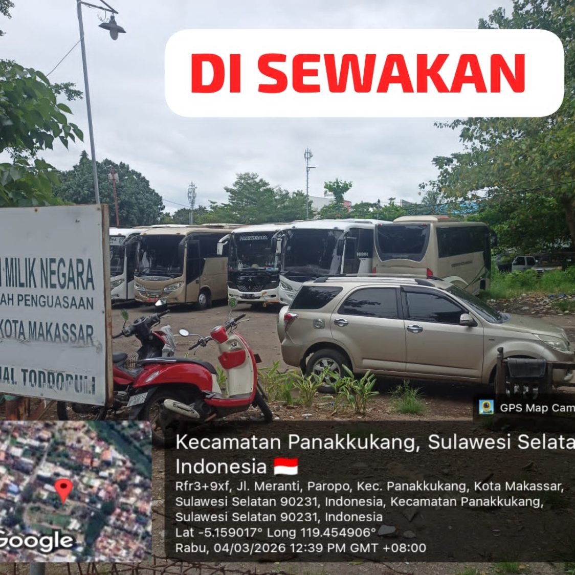 Sorotan Aset Pemkot Makassar Eks Terminal Toddopuli di Sewakan oleh Oknum Inisial (Er & Rb)