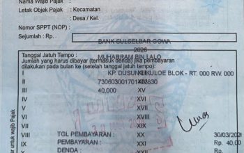 Gedung KDMP Desa Bontoramba Pallangga Gowa Berdiri DI Atas Tanah Kepemilikan Warga, Yuk Cari Solusinya.