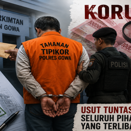 Kadis Perkimtan Gowa Jadi Tersangka, Poros Rakyat Indonesia Desak Polisi Bongkar Aktor Lain di Balik Kasus PBG