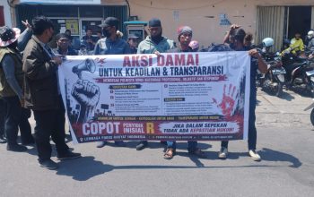 Aksi Damai Lembaga Poros Rakyat Indonesia Depan Polresta Gowa: Mendesak Transparansi & Keadilan Kasus Pemerkosaan Anak Dibawah Umur.
