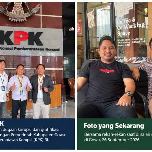 LAKINDO Sulsel Apresiasi Penanganan Cepat Dugaan Korupsi di Gowa: Harap Pengelolaan Anggaran Ke Depan Lebih Transparan